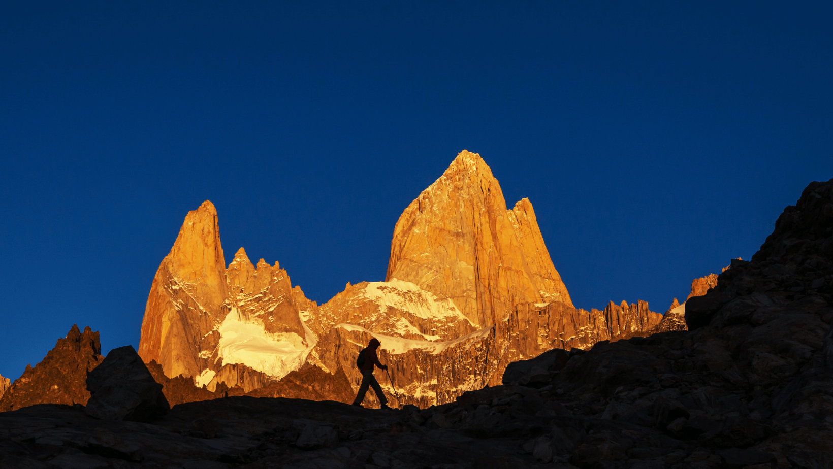 Hiking Fitz Roy Patagonia