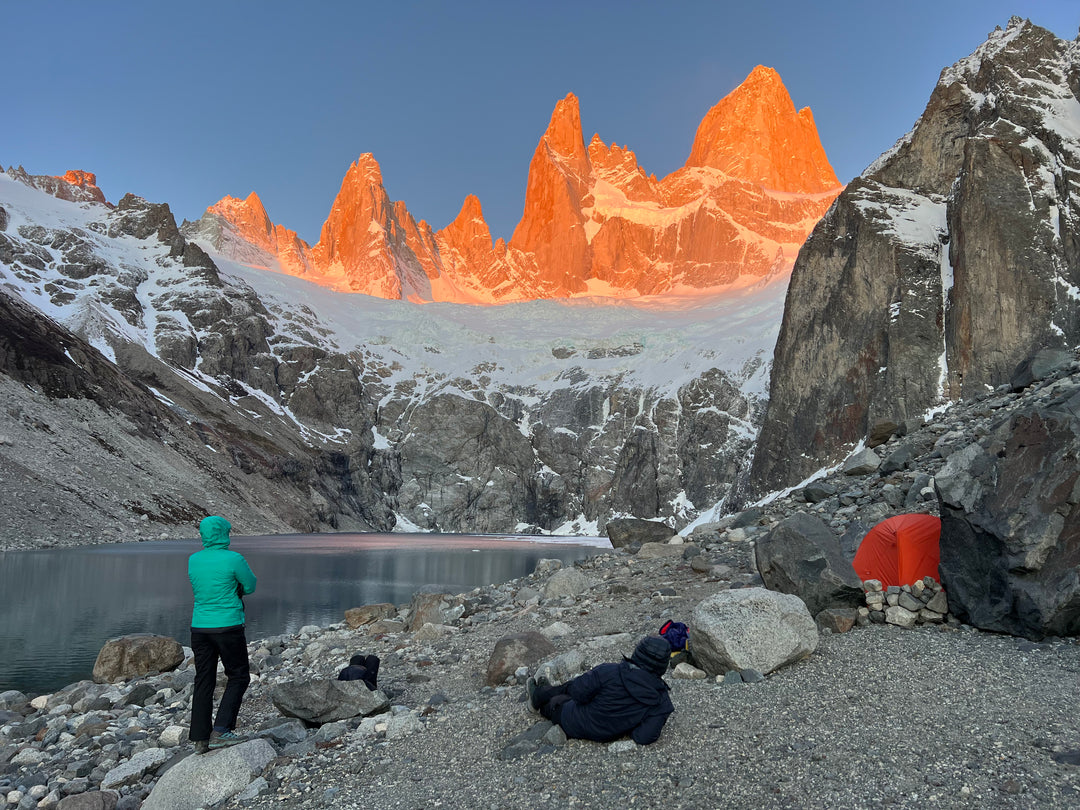 Sunrise over Fitz Roy Patagonia