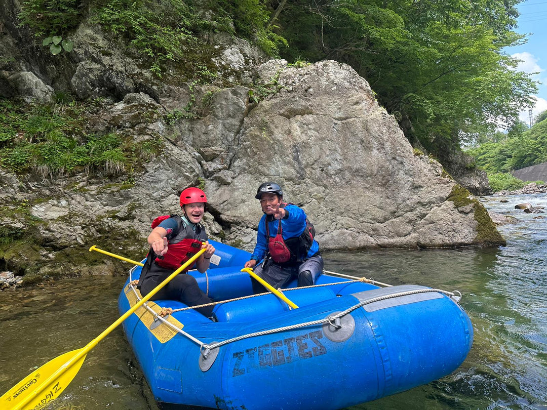 Pure Exploration Alumni white water rafting