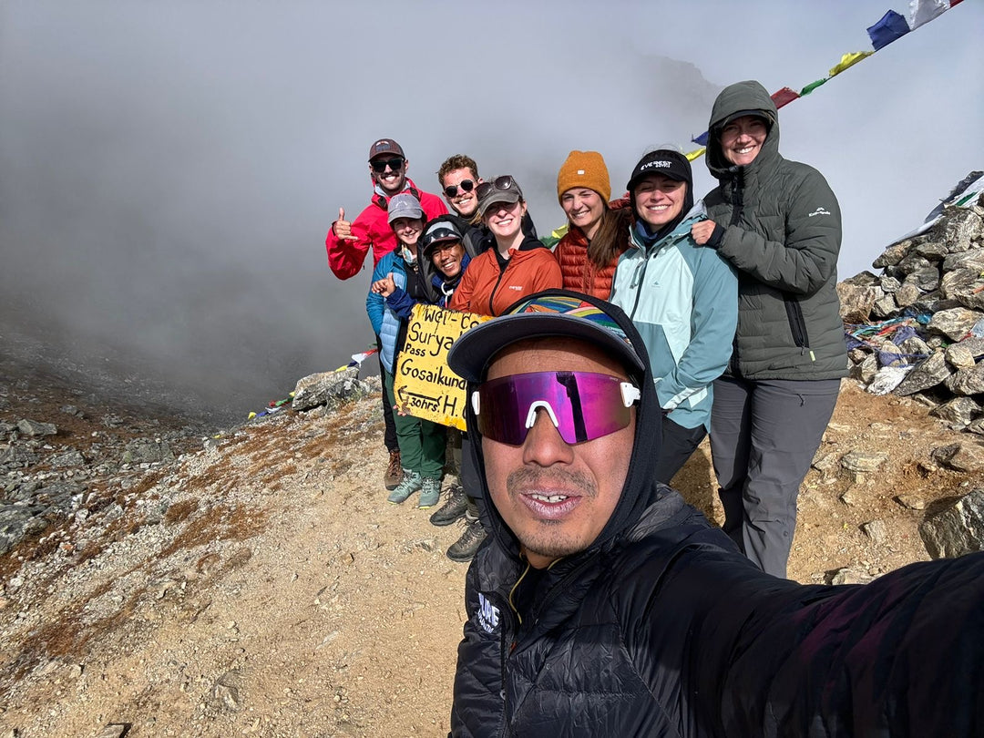 Summiting Surya Peak in Nepal