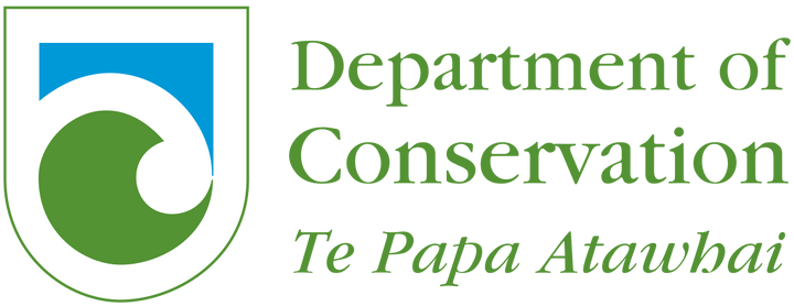 Who we work with, Department of Conservation logo | Pure Exploration